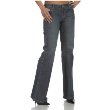 Jordache Women's Farah Basic Flap Pocket Wide Leg Jean