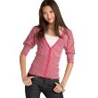 Pink Rose Striped Cardigan