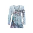 Misses One World Long Sleeve Babydoll Sweater