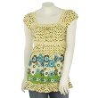 Lace Trim Square Neck Top