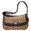 COACH CHELSEA SIGNATURE BRAIDED MEDIUM FLAP
