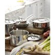 Martha Stewart Collection Stainless Steel 12-Piece Cookware Set