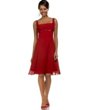 London Times Plus Size Empire-Waist Dress With Bow
