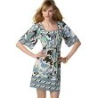 BCBG Naive Paisley Print Dress
