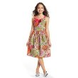 Bonnie Jean Girls Printed Dress with Bow