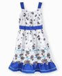 Sweet Heart Rose Girls Floral Empire-Waist Dress