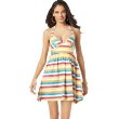 Baby Phat Striped Halter Dress