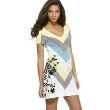 Rocawear Carnation Chevron-Stripe Dress