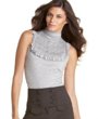 XOXO Sleeveless Turtleneck Bib Top