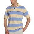 IZOD Men's Short Sleeve Oxford Pique Striped Polo