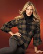 Buffalo plaid flannel tunic