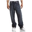 Coogi Young Men's Paisley Hem and Pockets Denim Jean