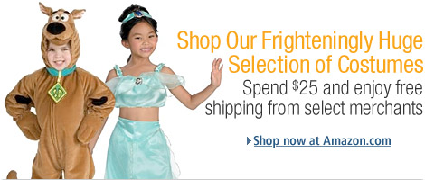 Halloween Costumes: Free Shipping on Order over $25 from Select Merchants