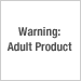 Don Wand Glass Pleasure Wand, Candy Cane