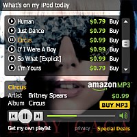 MP3 Clips Widget