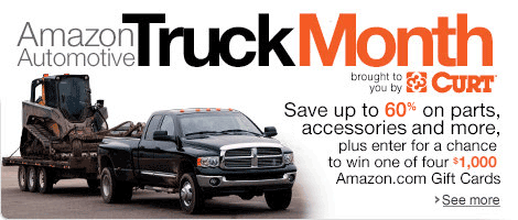 Amazon Automotive Truck Month, Brought to You by Curt