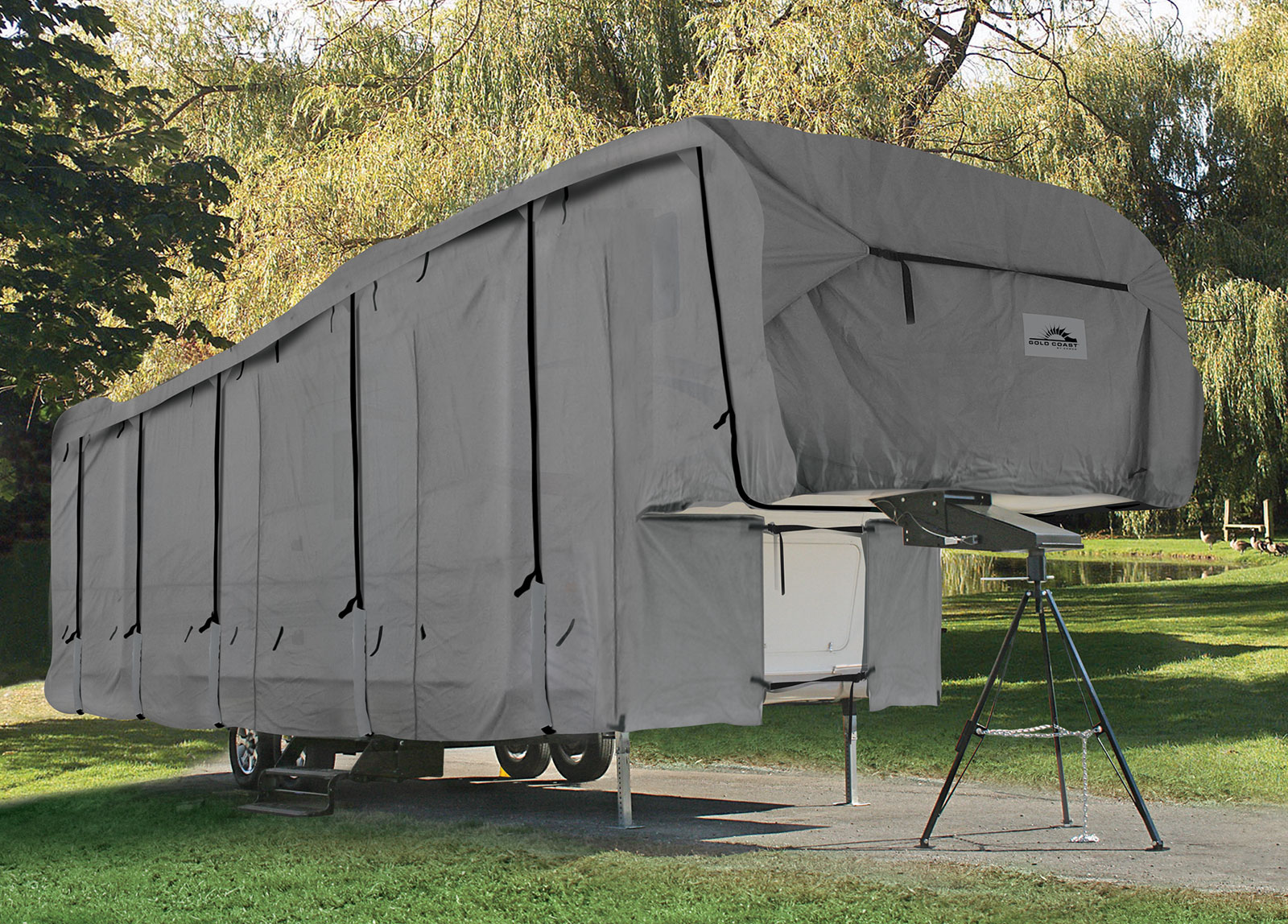 Camco 45754 32' ULTRAGuard 5th Wheel Cover (110"HF x 98"HR