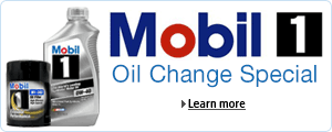 Mobil 1 Oil Change Special--Bonus Filter with Oil Purchase