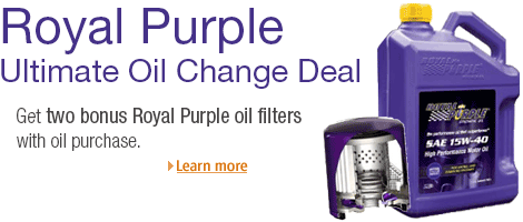 Royal Purple Ultimate Oil Change Deal