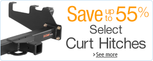 Up to 55% Off Select Curt Hitches