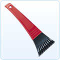 Ice scrapers and snow brushes