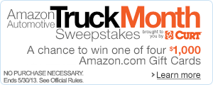 Amazon Automotive Truck Month Sweepstakes