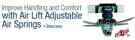 Improve Handling and Comfort with Air Lift Adjustable Air Springs