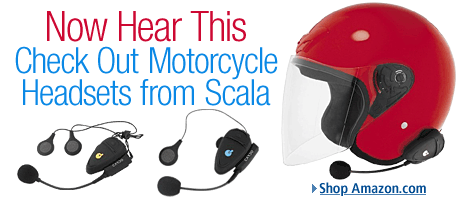 Now Hear This -- Check out motorcycle headsets from Scala at Amazon.com