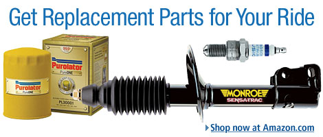 Get Replacement Parts for Your Ride -- Shop now at Amazon.com