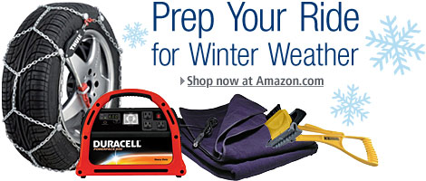 Prep Your Ride for Winter Weather -- Shop Amazon.com