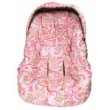 Pink Paisley Infant Car Seat Cover