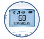 Easy to read display