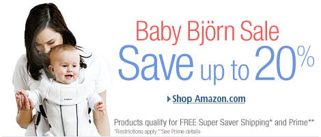 Save Up to 20% on Baby Bjorn