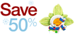 Save 50% on Fisher-Price Flutterbye Mobile.