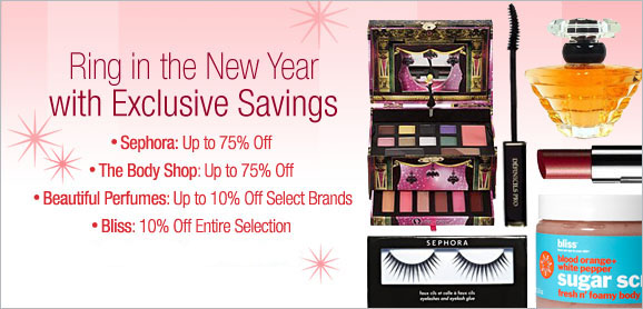 Beauty New Year Savings