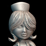 Secrets of ZBrush Experts art - Weaponized Model