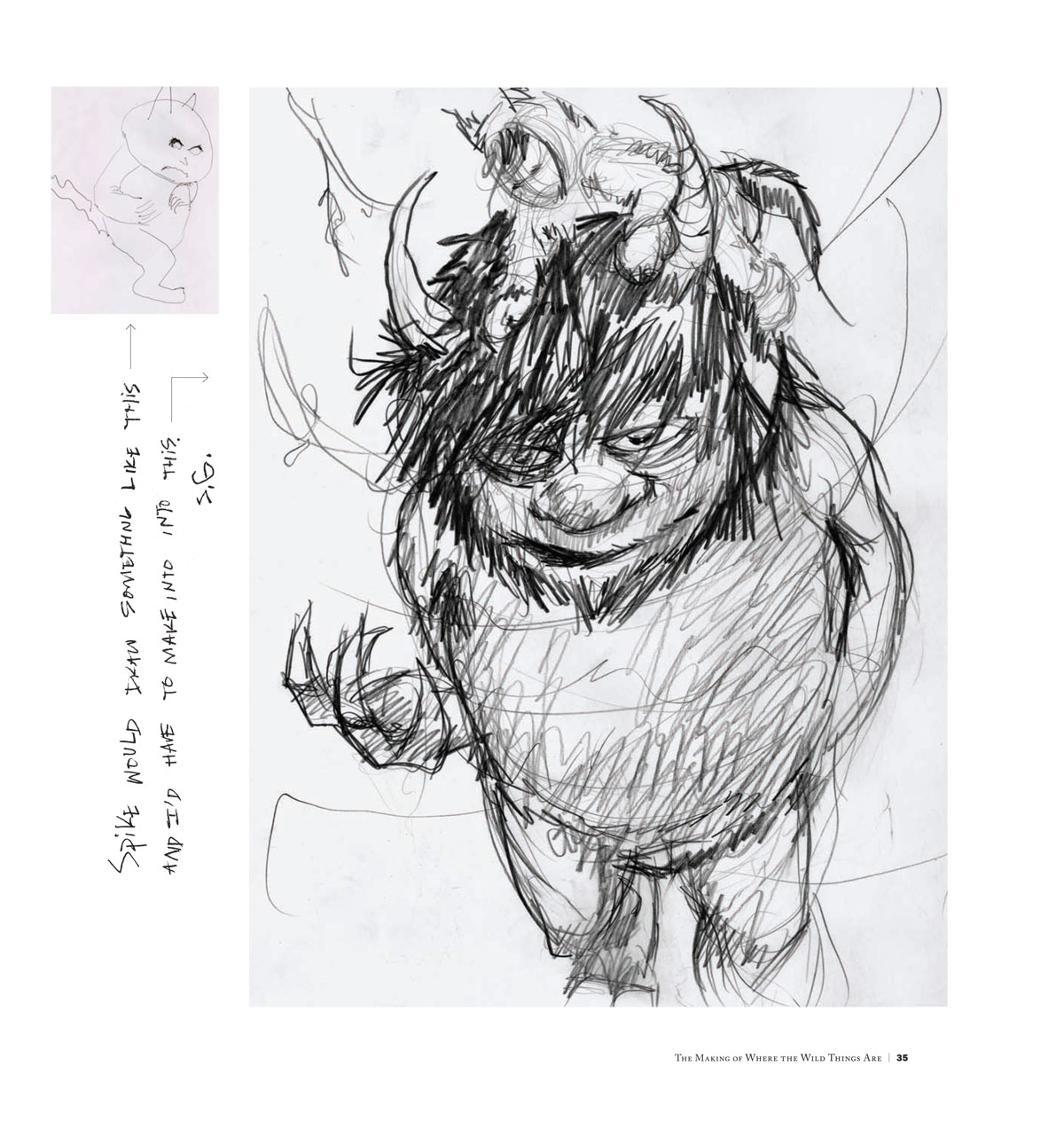 Where The Wild Things Are Sketch