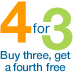 4-for-3 Offers