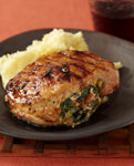 Stuffed Grilled Pork Chops