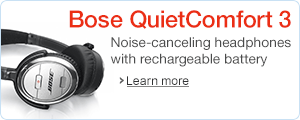 Bose QuietComfort 3 Headphones