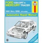 Ford Escort & Mercury Tracer Automotive Repair Manual: All Ford Escort & Mercury Tracer Models : 1991 Through 1996 (Haynes Auto Repair Manuals Series)