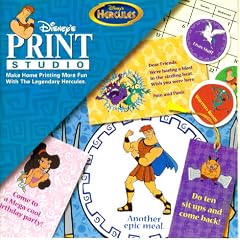 Disneys Print Studio Hercules        C/Ww95/Us