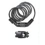 Avenir Coil Combo Cable Locks (10mm / 6 feet) by Avenir