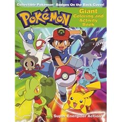 POKÉMON GIANT COLORING & ACTIVITY BOOKS - Super Energizer Action