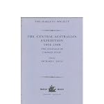 The Central Australian Expedition, 1844-1846: The Journals of Charles Sturt (Hakluyt Society, Third Series, 10) book cover