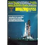 AMAZING SCIENCE FICTION - Volume 48, number 3- October (Oct) 1974: The Sun's Tears; Stella Blue; Downfall; The Domains of Koryphon (Part II); Like the Sun in Splendor; Space Through Our Fingers; The Clubhouse book cover