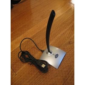 Logitech USB Desktop Microphone (Black/Silver)