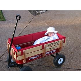 Radio Flyer 32S All-Terrain Steel and Wood Wagon