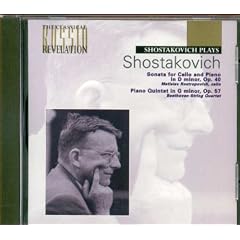 Shostakovich: Cello Sonata/Piano Quintet