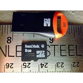 SanDisk 8GB MicroSDHC Memory Card